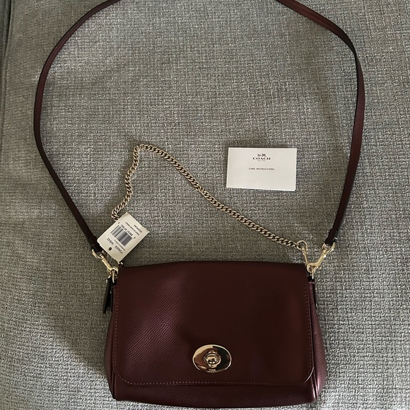 Coach Handbags - NEW! Coach Versatile Bag (Metallic Cherry)